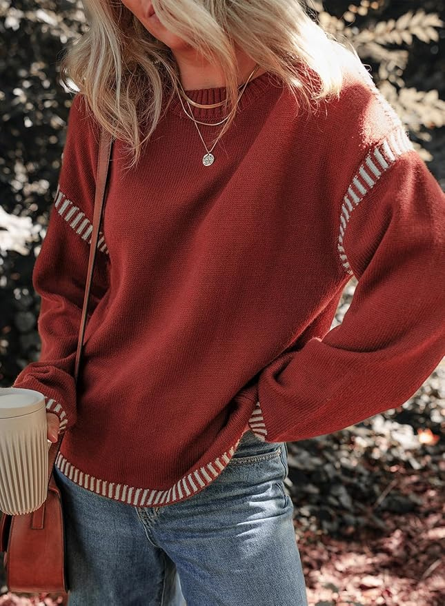 ALEXA - CREWNECK LOOSE FIT SWEATER