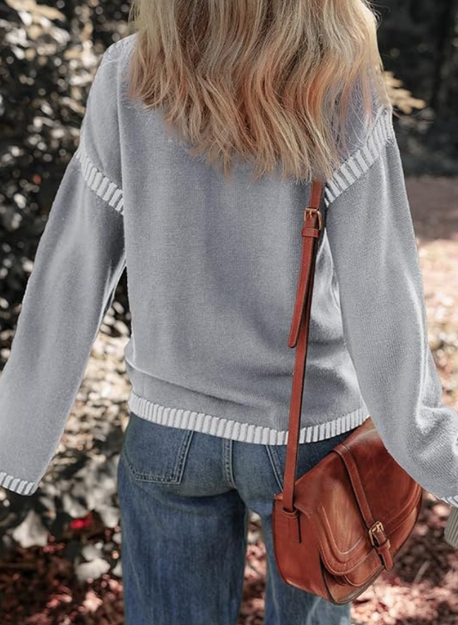 ALEXA - CREWNECK LOOSE FIT SWEATER