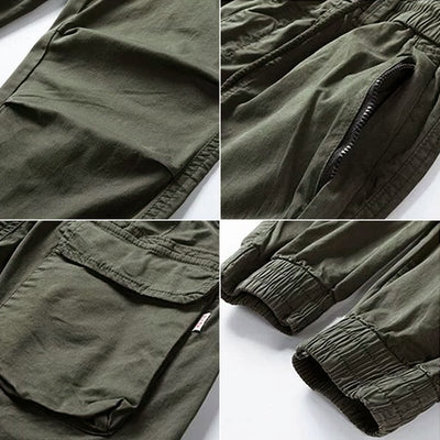 Geoffrey™ - Stretch cargo trousers with pockets